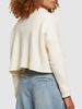 Sabbia wool & cashmere crop cardigan