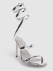 105mm Mirror leather sandals
