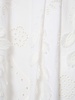Embroidered eyelet lace long dress