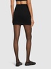 Nerea tech crepe satin mini skirt
