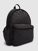 Padded nylon canvas backpack
