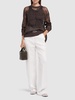 Aversa linen wide pants