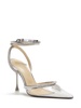 100mm Georgia embellished PVC pumps