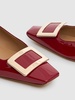25mm Belle Vivier patent leather heels