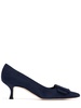 50mm Maysale suede pumps
