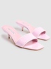 50mm Helamu patent leather mules