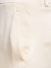 Tailored satin straight pants