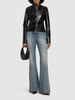 City vinyl jacket w/ zip