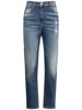 High rise denim skinny jeans