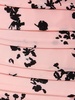 Printed silk off-the-shoulder midi dress