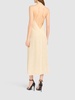 Fluid velvet long dress