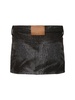 Embellished cotton mini skirt