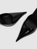 105mm Patent leather pumps