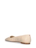 15mm Matti leather ballerina flats