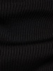 Compact rib knit technical top
