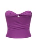 Lucille strapless jersey top