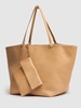 XL Park saddle leather tote bag