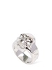 Skull brass ring