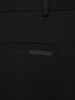 Mid rise bowed pants