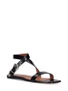 10mm Lauren croc embossed sandals