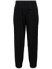 Z-2 tucked gabardine wool pants