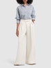 Vertigo striped cotton & silk shirt