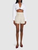 Le Short Bari linen blend shorts