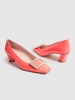 45mm Belle Vivier patent leather pumps