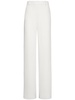 Silk cady high rise wide pants