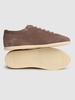 Suede low top sneakers