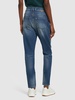 High rise denim skinny jeans