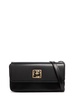 Elly high-shine leather crossbody bag