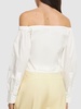 Hailey cotton blend crop top