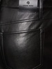 Bruno straight leather blend pants