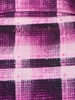 Osadia printed flannel padded overshirt