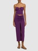 Lucille strapless jersey top