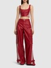 Zipped crop top