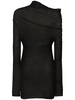 Tizziana drop shoulder knit wool top