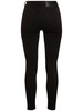 Peg high waisted denim skinny jeans