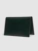 Flap leather card holder