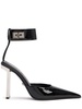 105mm Patent leather pumps