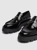 45mm Carter Lug patent leather loafers