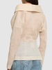 Sheer cotton organza shirt
