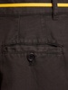 Cotton gabardine wide leg pants