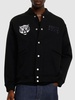Happy Tiger embroidered bomber jacket