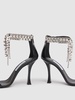 100mm Verity leather sandals