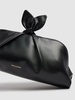 Bow Tie leather clutch