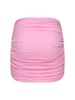 Livia stretch georgette mini skirt
