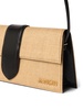 Le Bambino Long raffia effect bag