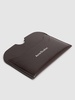 Large Elmas shiny leather card holder